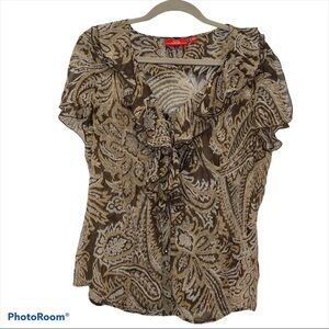 Oscar An Oscar De La Renta Company Silk  blouse